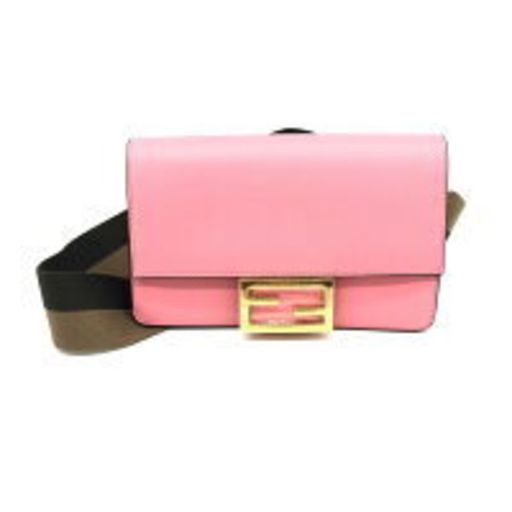 Fendi Flat Baguette Shoulder Bag